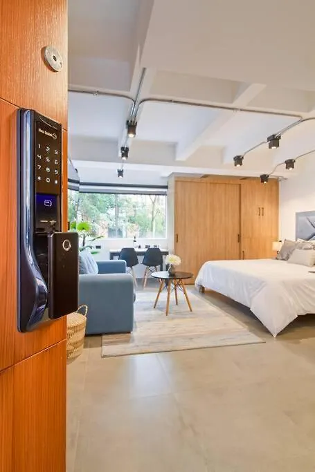 Apartment Ferienwohnung Brand New Studio Rose Park Poblado Medellín