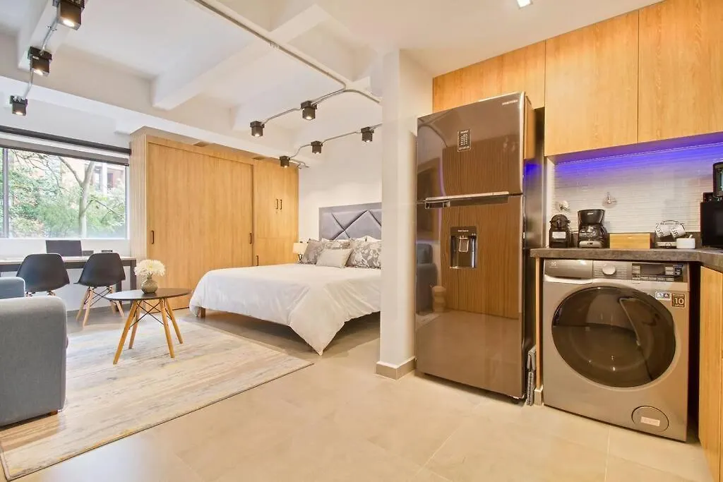 Brand New Studio Rose Park Poblado Lägenhet Medellín